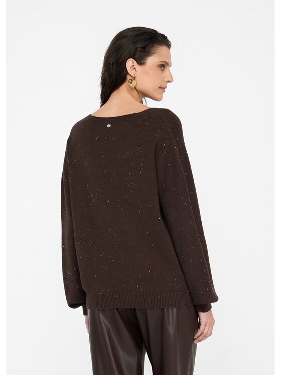 Liu Jo Liu Jo Maglione MF5233MA27RA4367 Marrone Regular Fit