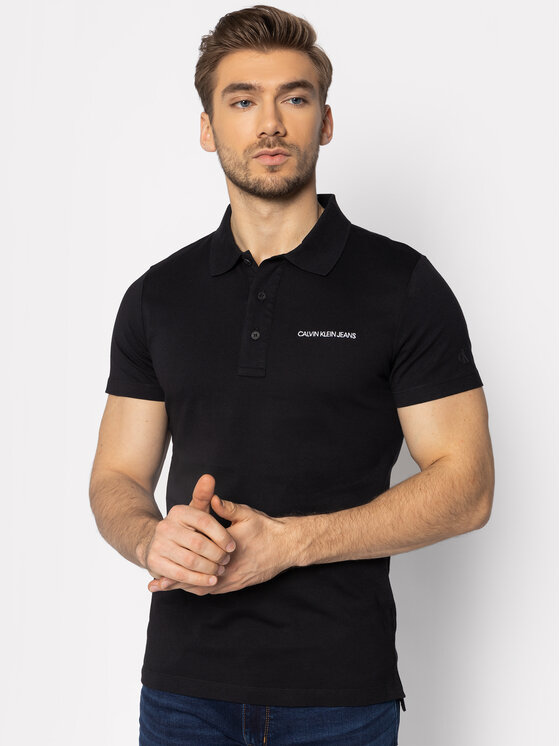 calvin klein slim fit polo