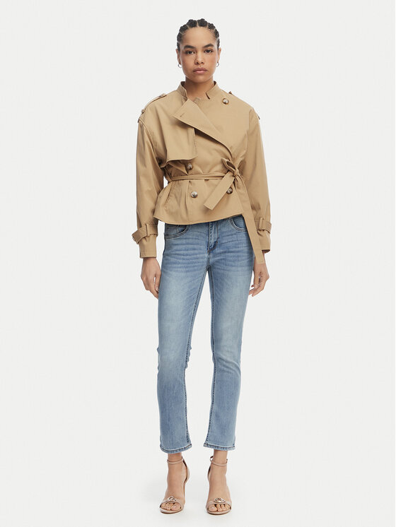 Liu Jo Liu Jo Traperice UA6006 D0318 Plava Slim Fit