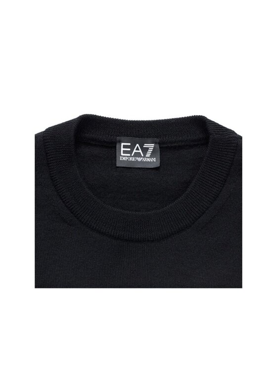 EA7 Emporio Armani EA7 Emporio Armani Svetr 8NPMZ8 PM62Z 1200 Černá Regular Fit