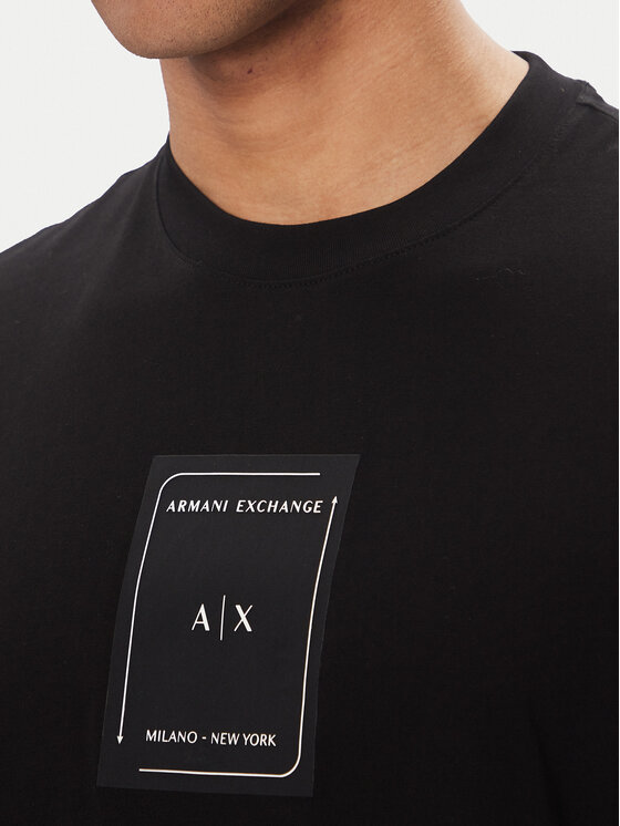 Armani Exchange Armani Exchange T-Shirt XM000570 AF10356 UC001 Czarny Regular Fit