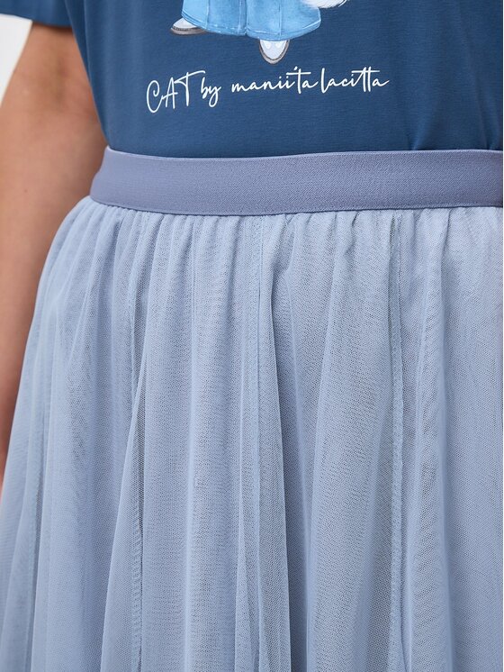 CAT by maniita lacitta CAT by maniita lacitta Spódnica midi Women's skirt ROCKY Niebieski Regular Fit