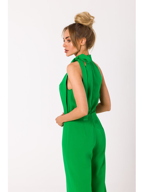 Made of Emotion Made of Emotion Jumpsuit M746 Verde Premium Fit
