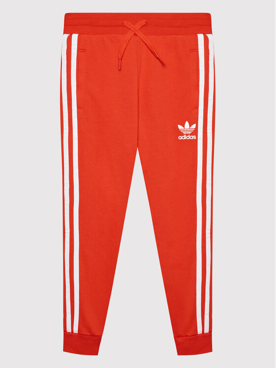 adidas Pantaloni da tuta Trefoil HD2037 Rosso Regular Fit • Modivo.it