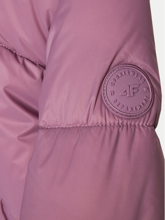 4F 4F Зимова куртка 4FJWAW24TDJAF455 Рожевий Regular Fit