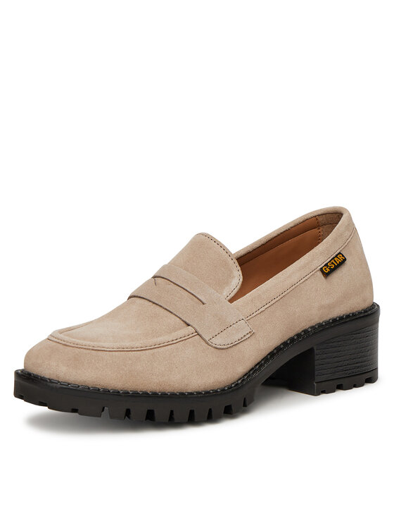 G-Star Raw G-Star Raw Loafersy WI34-JANELLE-01 Béžová