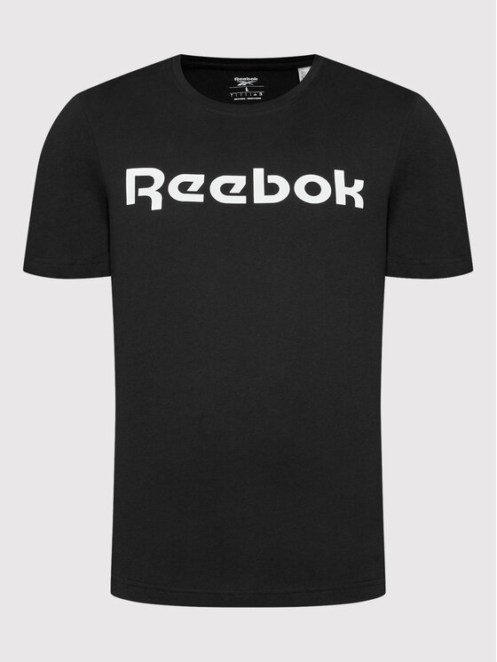 Reebok Reebok T-Shirt Classic Graphic Series Linear Logo GJ0136 Schwarz Slim Fit