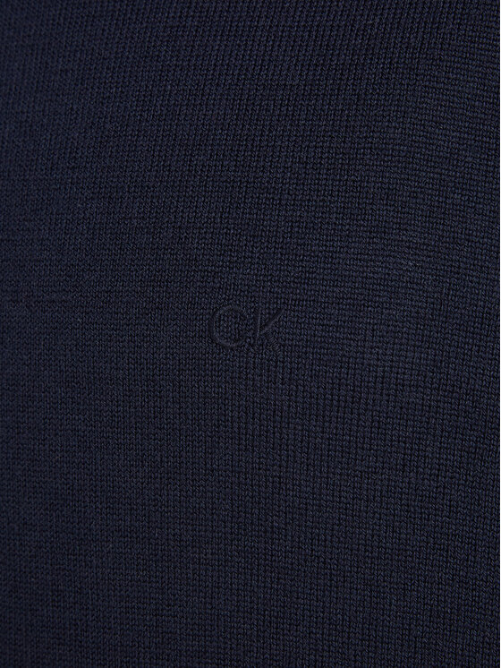 Calvin Klein Calvin Klein Sweter Superior K10K110424 Granatowy Regular Fit