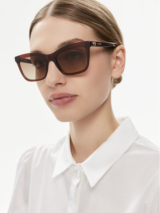 LOVE MOSCHINO Sonnenbrillen MOL057/S Braun | Modivo.de