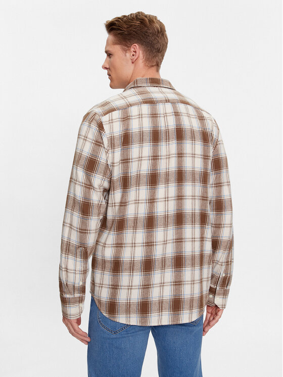 Lee Lee Srajca 112342325 Bež Regular Fit
