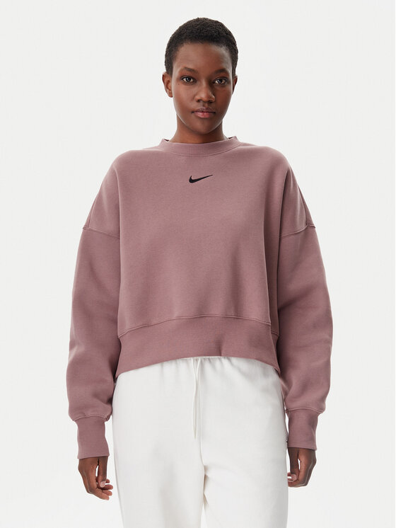 Nike Nike Bluza DQ5761 Brązowy Oversize