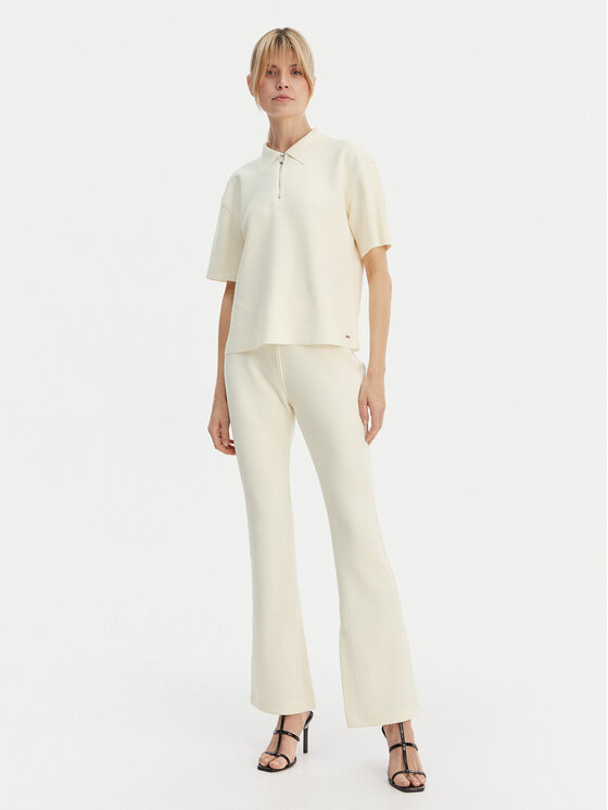 Calvin Klein Calvin Klein Polo LV044E241G Beige Relaxed Fit