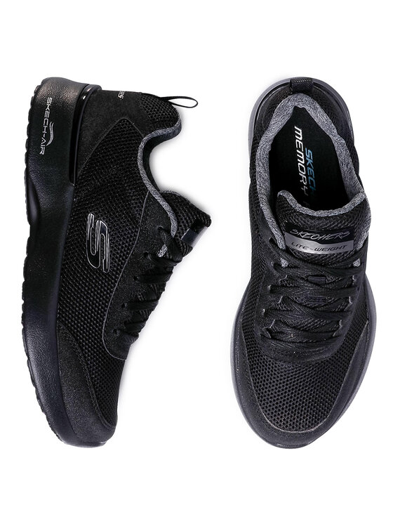 Skechers Skechers Sneakersy Fast Brake 12947/BBK Czarny