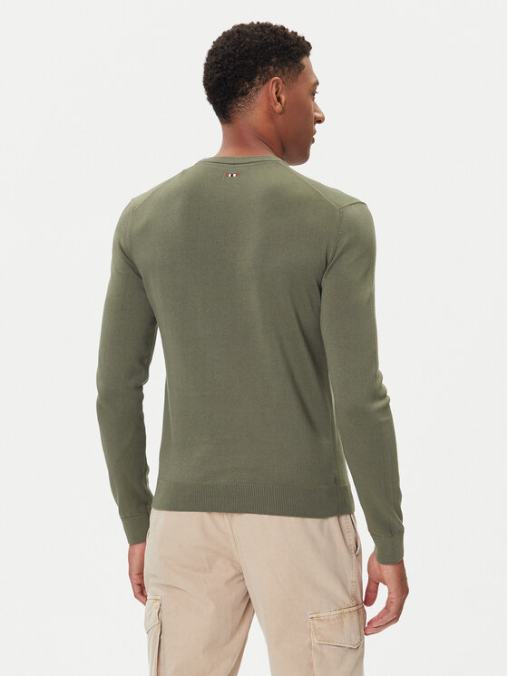 Napapijri Napapijri Pulover Droz NP0A4I2G Verde Regular Fit