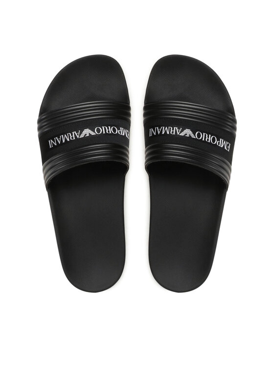 Emporio Armani Emporio Armani Klapki XVPS03 XN127 00002 Czarny