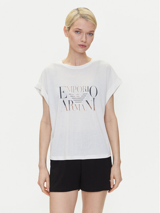 Női Póló Emporio Armani, Méret: XL, Fehér, EW000616 AF12187 U1131