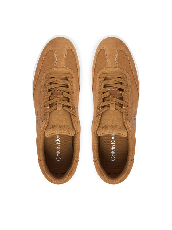 Calvin Klein Calvin Klein Laisvalaikio batai Low Prof Cupsole Wt Su HM0HM02201 Šviesiai ruda