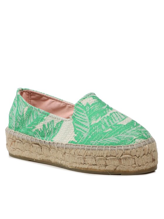 Manebi Espadrile Cotton Jaquard Double Sole Espadrilles G 4.8 D0
