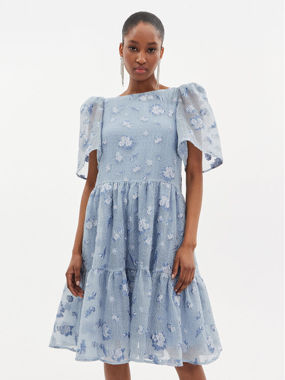 Custommade Custommade Coctailkleid Jamina 999395482 Blau Regular Fit