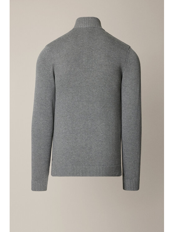 Lancerto Lancerto Kardigan Algar SW073225000032 Szary Regular Fit