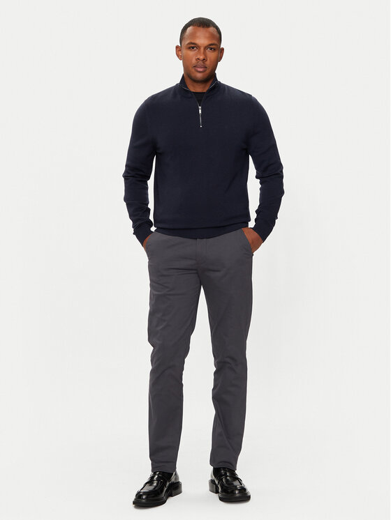 Calvin Klein Calvin Klein Pantaloni chino K10K113429 Grigio Slim Fit