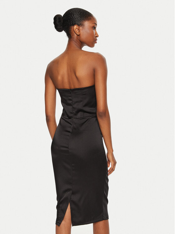 Rinascimento Rinascimento Coctailkleid CFC0121016003 Schwarz Slim Fit