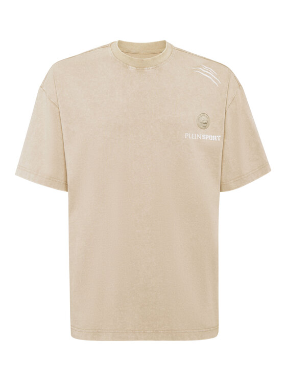 Plein Sport Plein Sport T-shirt 27919 Beige Regular Fit