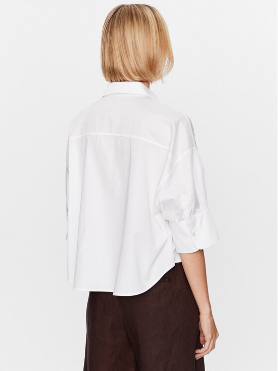 Marc Aurel Marc Aurel Сорочка 6101 1000 93066 Білий Relaxed Fit