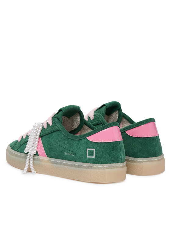 D.A.T.E. D.A.T.E. Sneakersy Tender W441-TE-BW Zielony