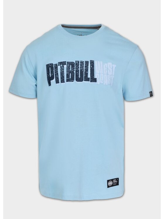PITBULL PITBULL T-Shirt REBEL BORN Niebieski Regular Fit