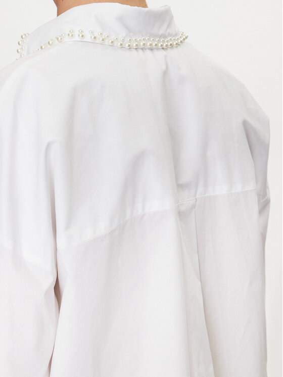 ViCOLO ViCOLO Cămașă RB0068 Alb Relaxed Fit