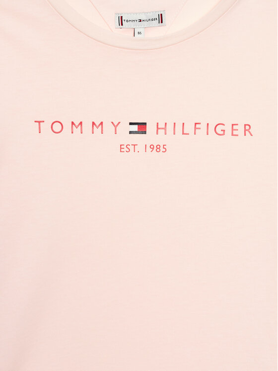 Tommy Hilfiger Tommy Hilfiger Súprava tričko a športové šortky KG0KG07281 D Ružová Regular Fit