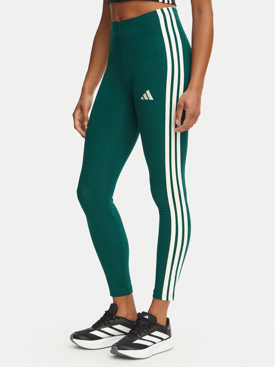 adidas adidas Leggings Essentials 3-Stripes KZ2074 Grün Slim Fit