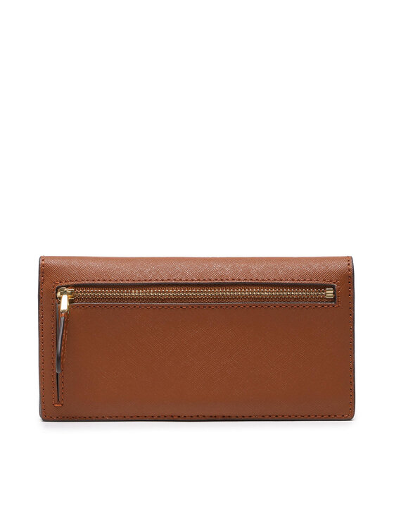 LAUREN RALPH LAUREN Lauren Ralph Lauren Μεγάλο Πορτοφόλι Γυναικείο Slim Wallet 432802917010 Καφέ