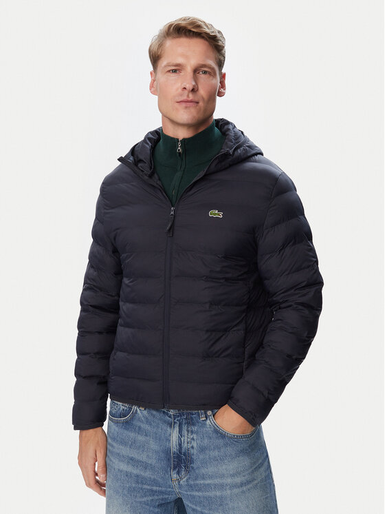 Lacoste Lacoste Kurtka przejściowa BH8714 Granatowy Regular Fit