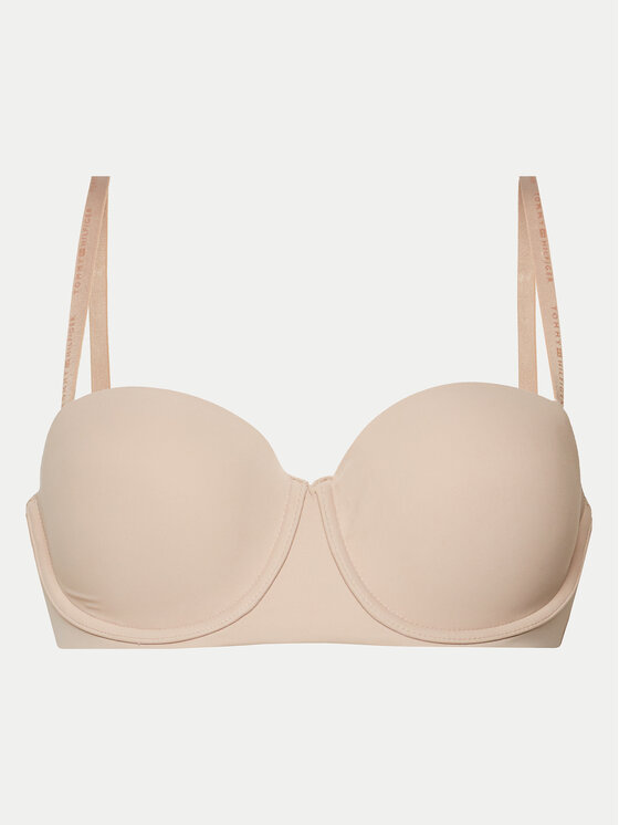 Tommy Hilfiger Tommy Hilfiger Bardot krūšturis UW0UW05378 Bēšs
