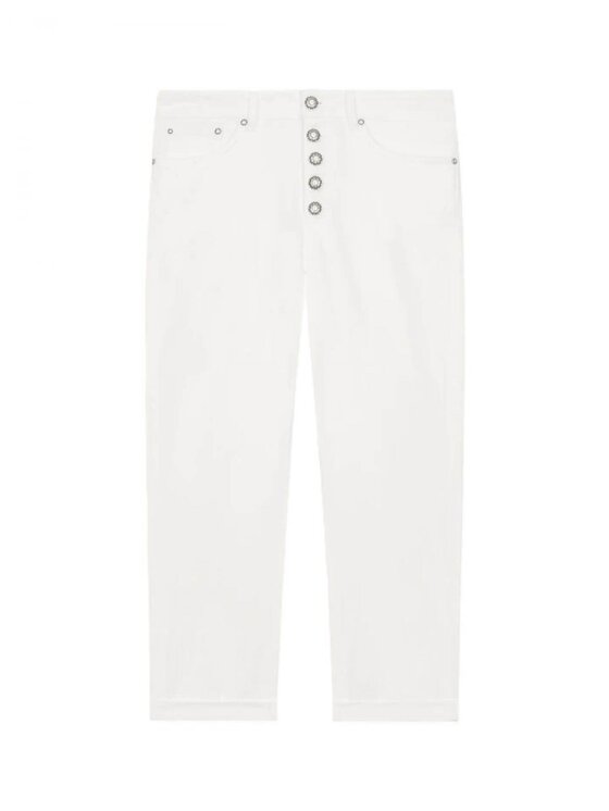 デニム・ジーパン DONDUP Women Denim Pants DP268B BS0030 PTD000 White Dondup Jeans dp268b-bs0030d-ptd-000 Bianco Regular Fit