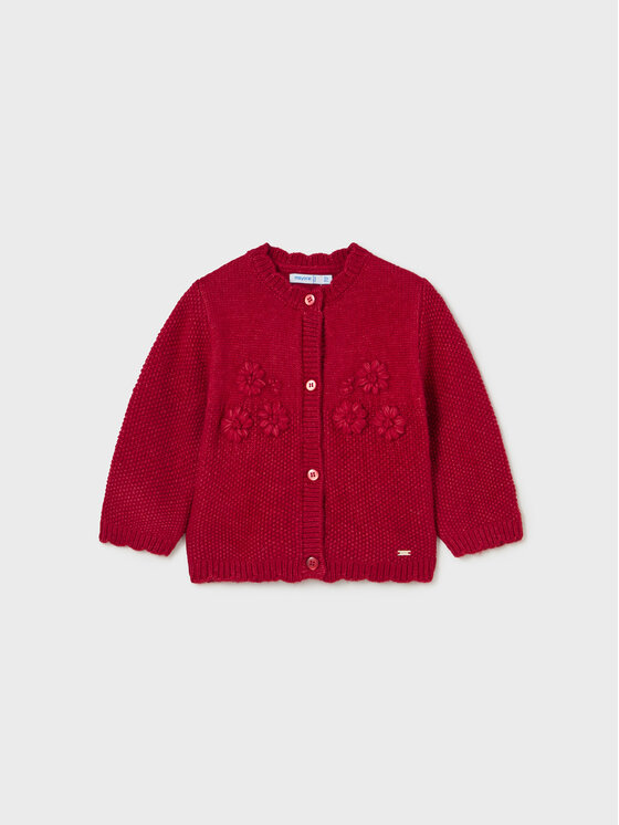 Mayoral Mayoral Strickjacke 2.314 Rot Regular Fit