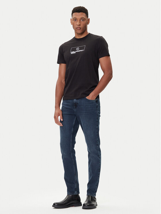 Karl Lagerfeld Jeans Karl Lagerfeld Jeans Džínsy A4M10138 Čierna Slim Fit