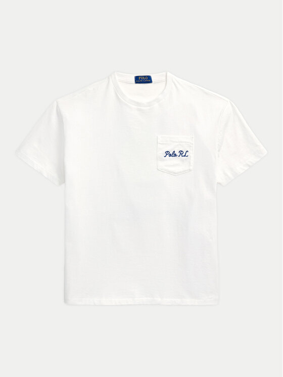 Polo Ralph Lauren Polo Ralph Lauren T-shirt 710969631001 Bijela Custom Slim Fit