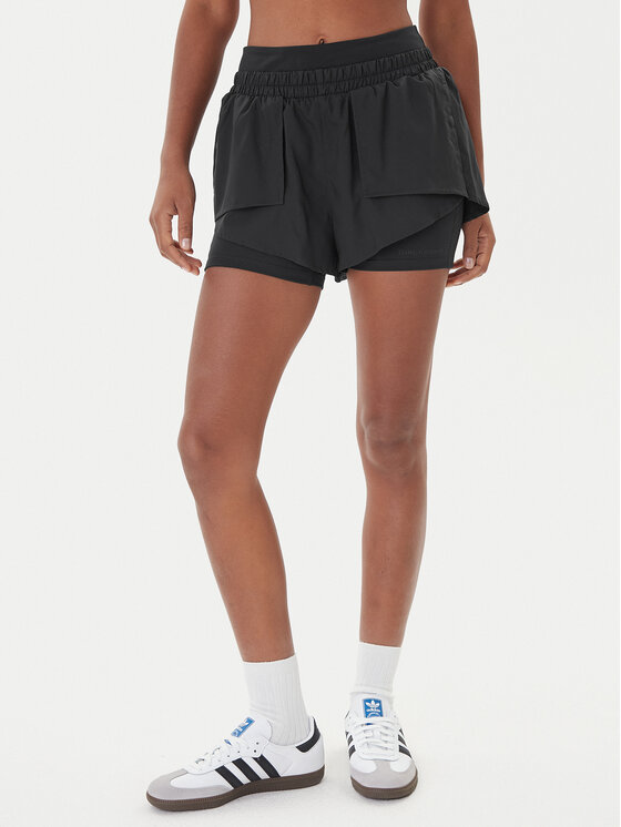 Girlfriend Collective Girlfriend Collective Sportovní kraťasy Fallon 4093 Černá Regular Fit