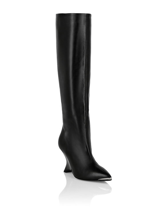 PHILIPP PLEIN PHILIPP PLEIN Kozaki 21773 Czarny