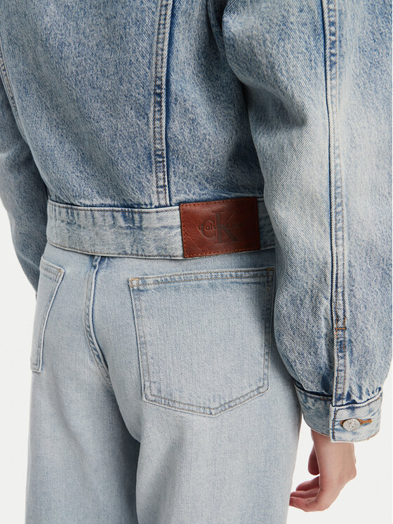 Calvin Klein Jeans Calvin Klein Jeans Geacă de blugi 90s LV047C791G Albastru Relaxed Fit