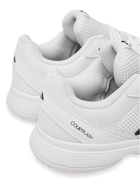adidas adidas Παπούτσια Τένις Courtflash Tennis Shoes Kids KK3865 Λευκό