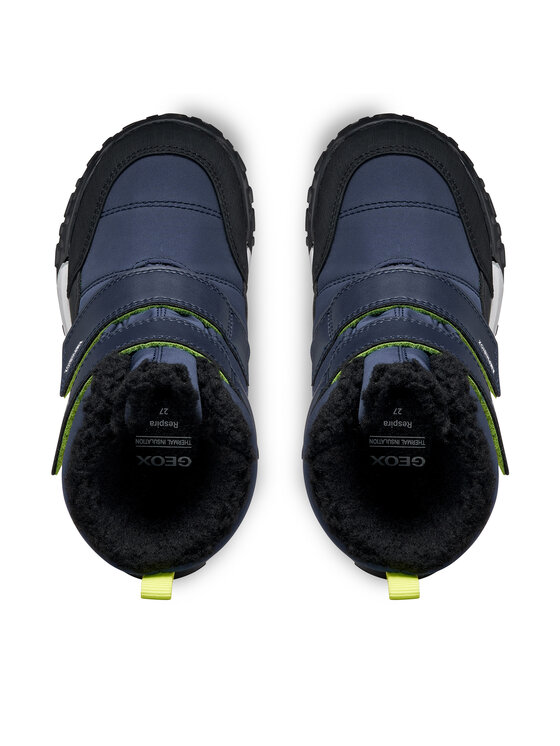 Geox Geox Cizme de zăpadă J Trekkyup Boy B Abx J66MBA 0FU54 C0749 D Bleumarin