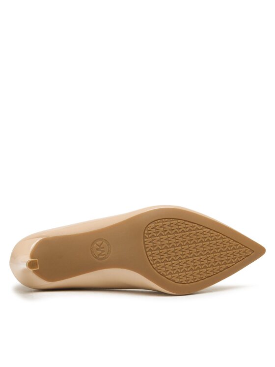 MICHAEL Michael Kors MICHAEL Michael Kors Pantofi cu toc subțire Alina Flex Pump 40F2HNMP1A Bej