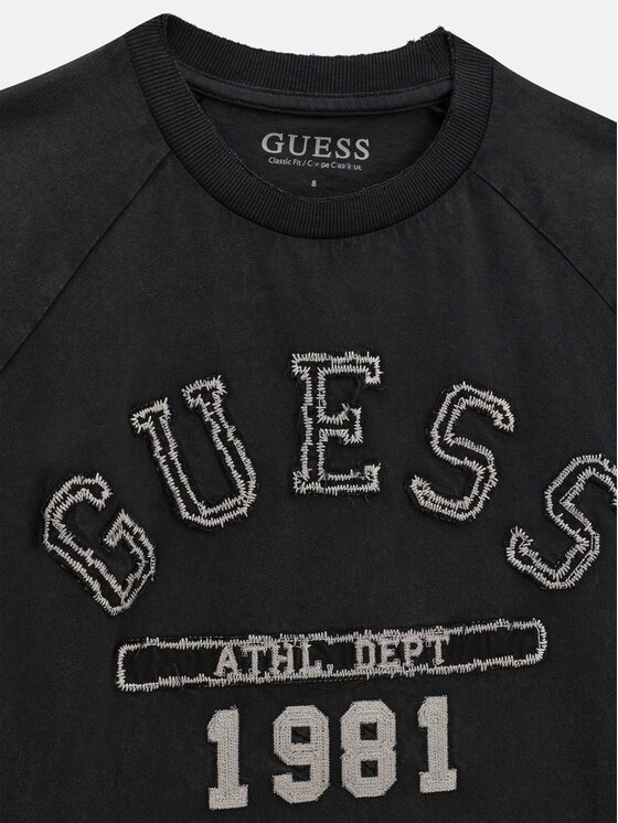 Guess Kids Guess Kids T-Shirt 181438 Czarny Classic Fit
