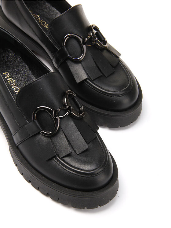 Phénomène Phénomène Loafersy FREJA Czarny
