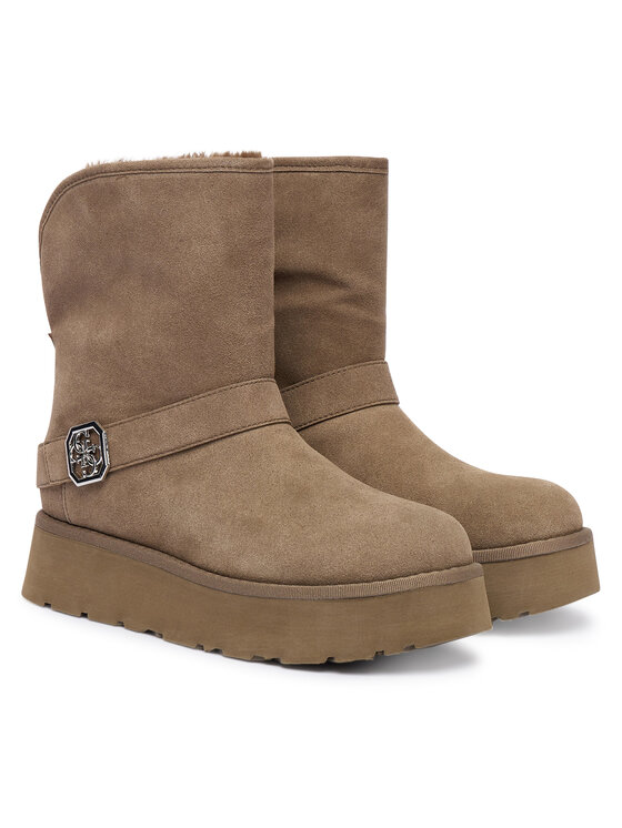 Guess Guess Śniegowce FLFDOL ESU10 Brązowy
