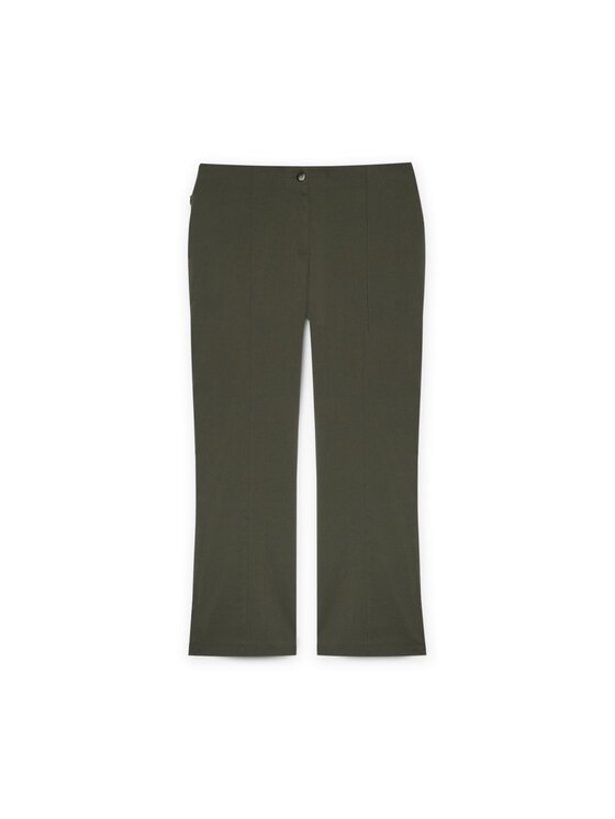 Fiorella Rubino Fiorella Rubino Pantaloni di tessuto P170L002192N035 Verde Regular Fit